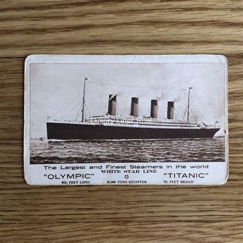 How much is a Titanic postcard worth?