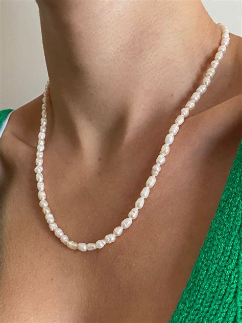 How much is a genuine freshwater pearl necklace worth?