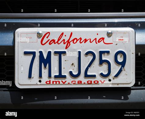 How much is a license plate in California?