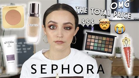 How much is it to get a full face of makeup done at Sephora?