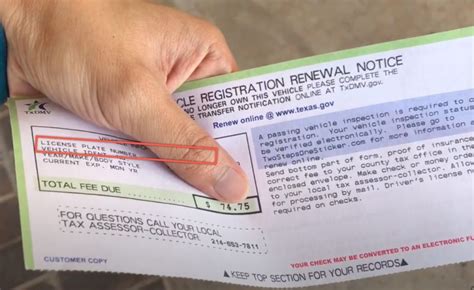 How much is it to register a car in Texas?