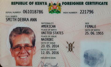 How much is work permit in Kenya for foreigners?