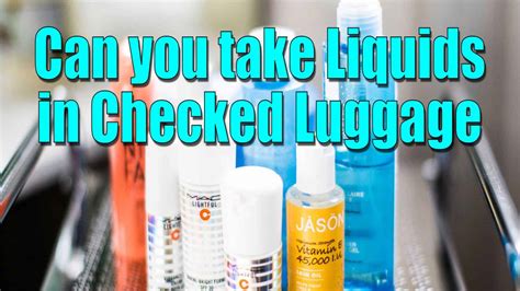 How much liquid can you take on a plane in checked baggage?