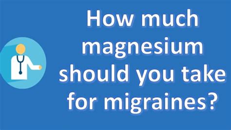 How much magnesium should I take for eye twitching?