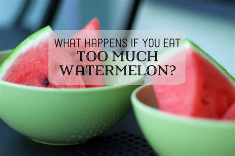 How much melon is too much?