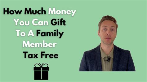 How much money can you gift to a family member tax-free in USA?