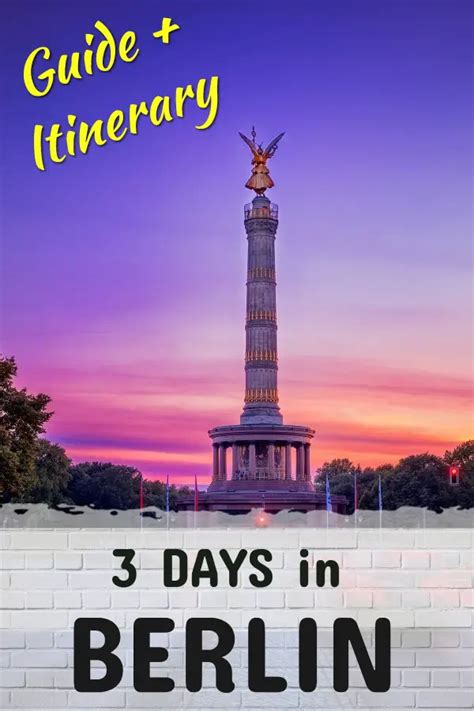 How much money do I need for 3 days in Berlin?