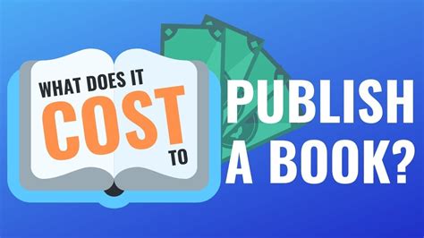 How much money do I need to publish a book?