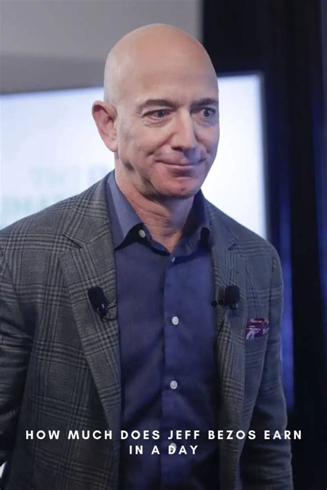 How much money does Jeff Bezos make per hour?
