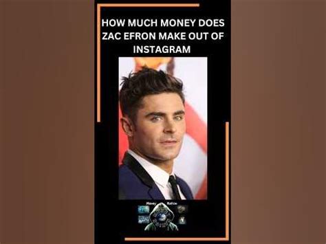 How much money does Zac Efron make?