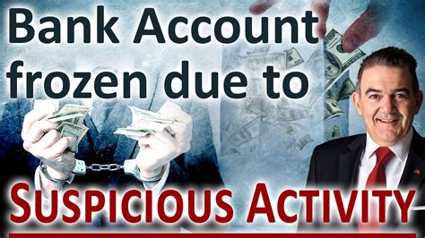 How much money in a bank account is suspicious?