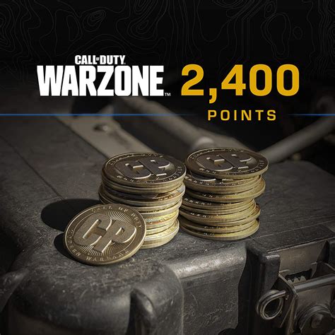 How much money is 2400 COD Points?