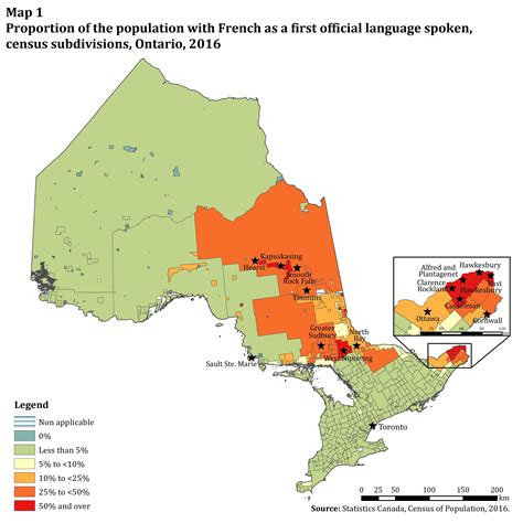 How much of Ontario is French?