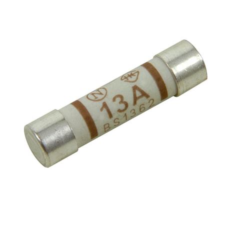 How much power can A 13 amp fuse take?
