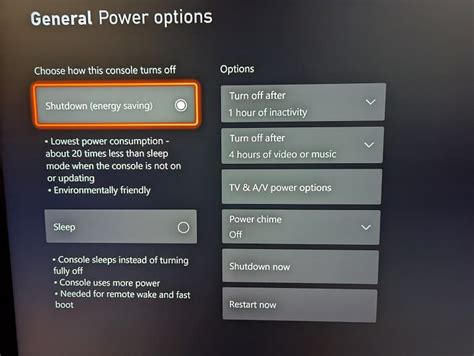 How much power does Xbox use in sleep mode?
