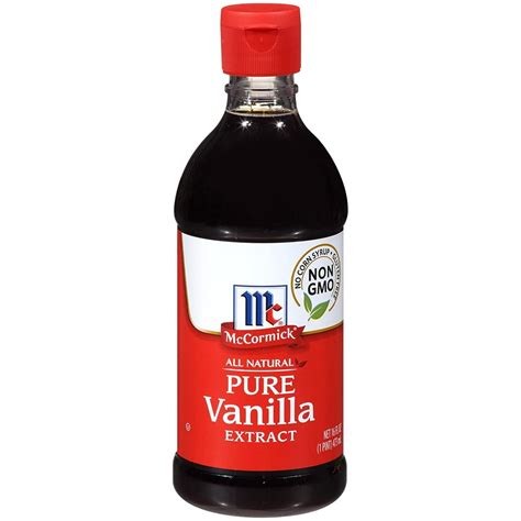 How much pure vanilla extract to use?