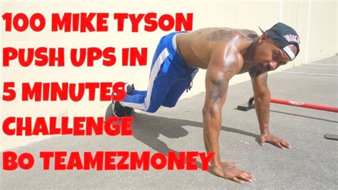 How much pushups did Mike Tyson do?