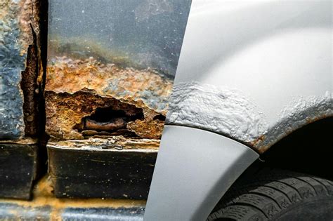How much rust is OK on a car?