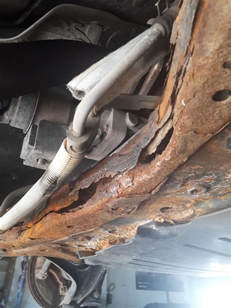 How much rust is OK under a car?
