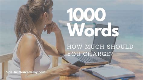 How much should I charge for 1000 word article?
