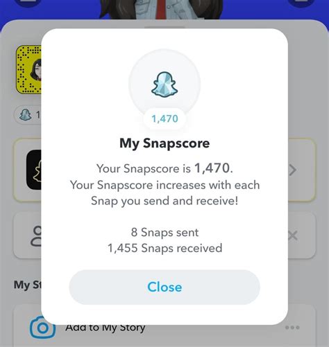 How much should my Snap score go up a day?