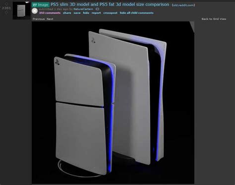 How much smaller is PS5 Slim?