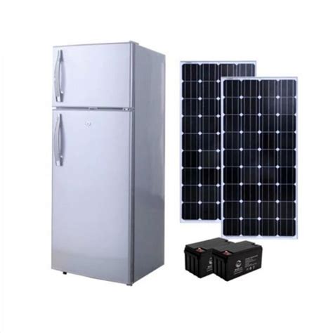 How much solar power do I need to run a small fridge?