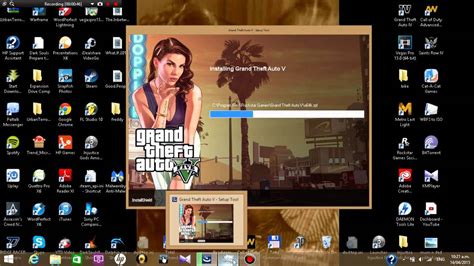 How much time does it take to install GTA V?