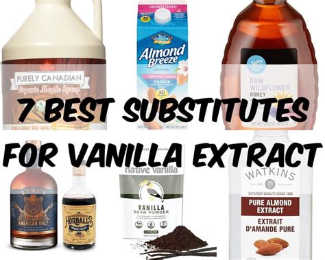 How much vanilla flavor instead of extract?