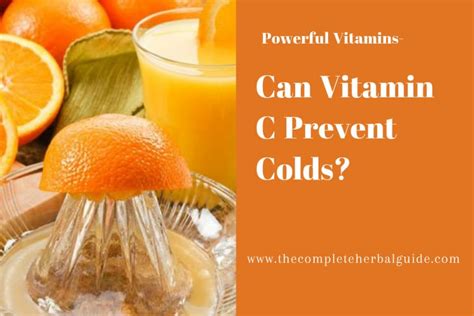How much vitamin C to fight a cold?