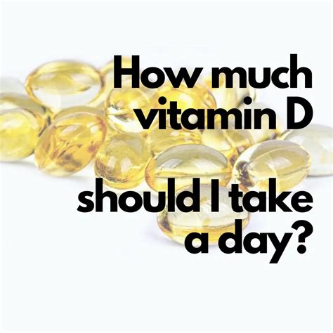 How much vitamin D should I take for mood?