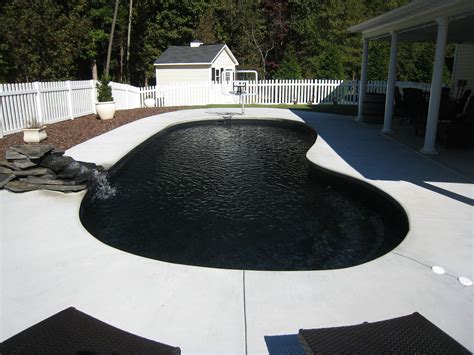 How much warmer is a black pool?