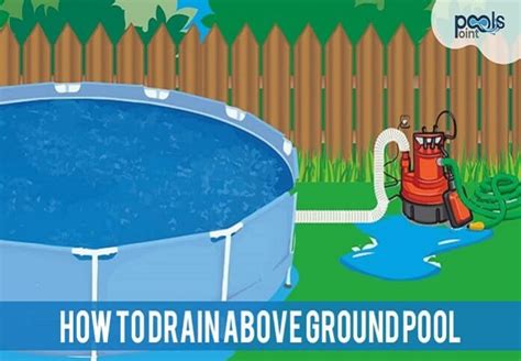 How much water should I drain my pool for winter?