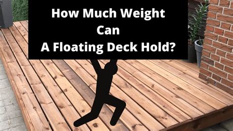 How much weight can a deck hold?