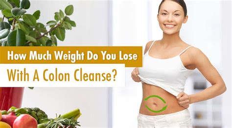 How much weight can you lose on a colon cleanse?