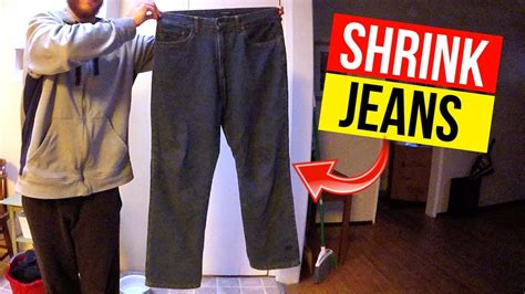 How much will 100 cotton jeans shrink?