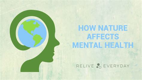 How nature affects the brain?