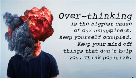 How not to be an overthinker?