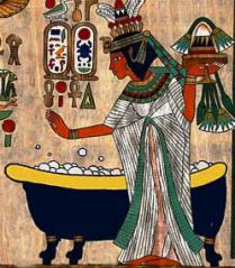 How often did Cleopatra bath?