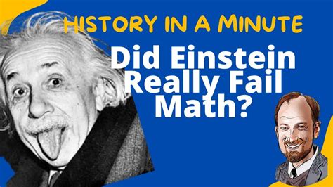 How often did Einstein fail?