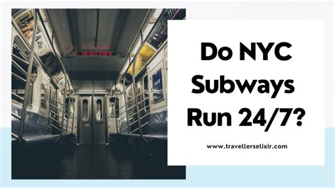 How often do NYC subways run at night?