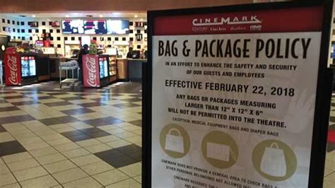 How often do movie theaters check bags?