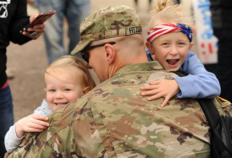 How often do you see your family in the Army?