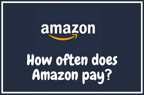 How often does Amazon pay payout?