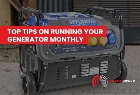 How often should I run my generator when not in use?
