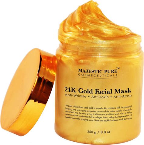 How often should I use 24K gold face mask?