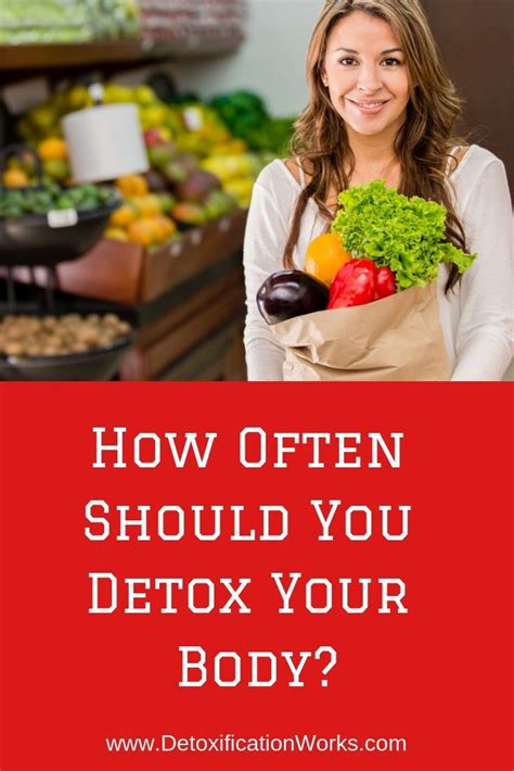 How often should a woman detox?