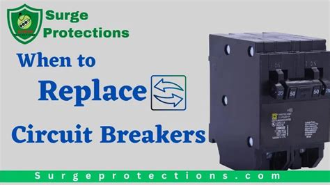 How often should circuit breakers be tested?