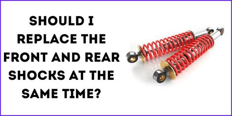 How often should you replace shocks?