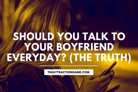 How often should you talk to a guy?
